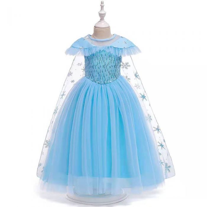 B2W2 New Frozen Dress With Cape